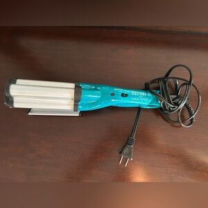 BedHead Wave Artist Hair Tool - Teal and Silver